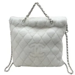 CHANEL | Bags | Chanel 234 White Shearling Backpack | Poshmark display picture 3